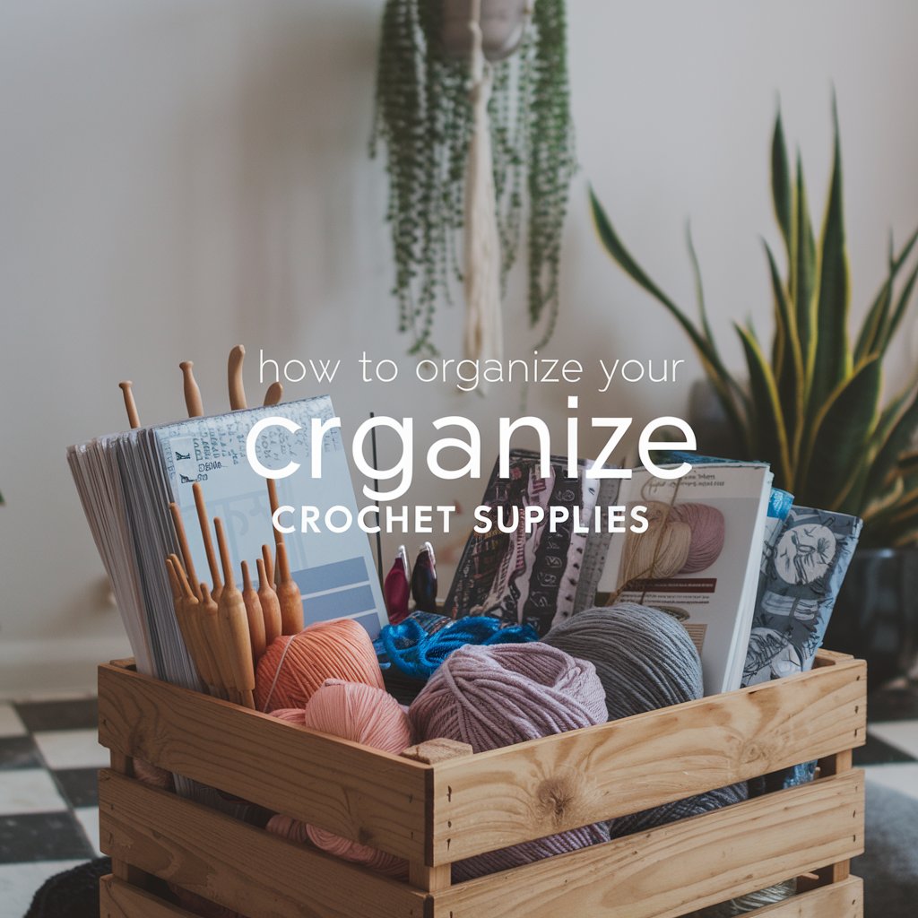 How to Organize Your Crochet Supplies