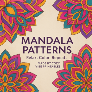 Mandala Patterns Coloring Book
