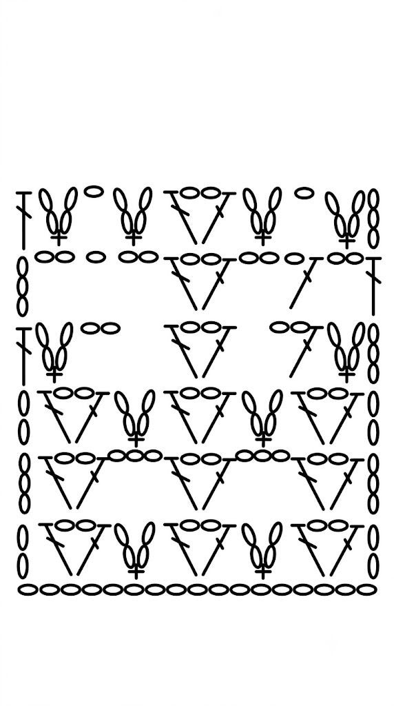 Crochet Pattern Chart Tutorial