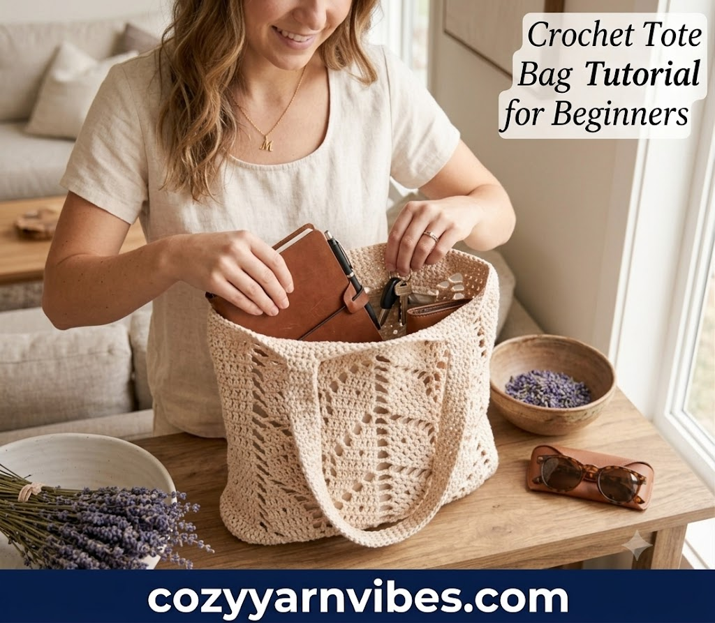 crochet bag for every day use