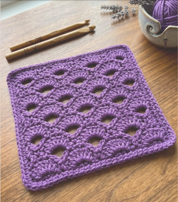 Arcade crochet stitch tutorial