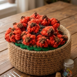 Crochet Pumpkin Bouquet Tutorial
