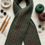Simple crochet scarf tutorial