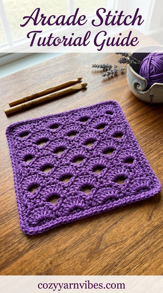 Arcade stitch tutorial guide