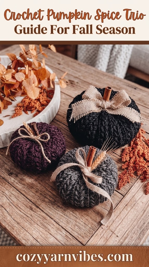 crochet pumpkins