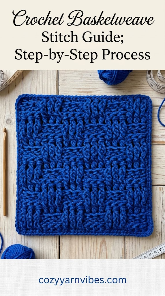 crochet basketweave stitch