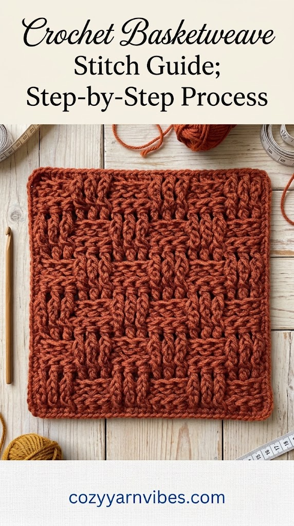 crochet basketweave stitch