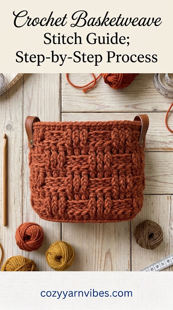 crochet basketweave stitch
