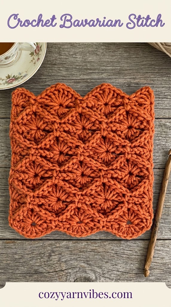 crochet bavarian stitch