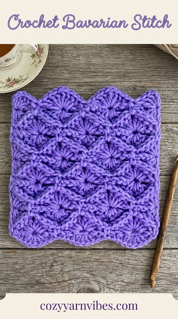 crochet bavarian stitch