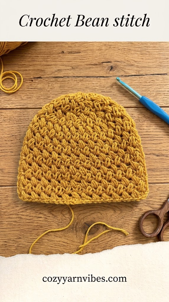 crochet bean stitch