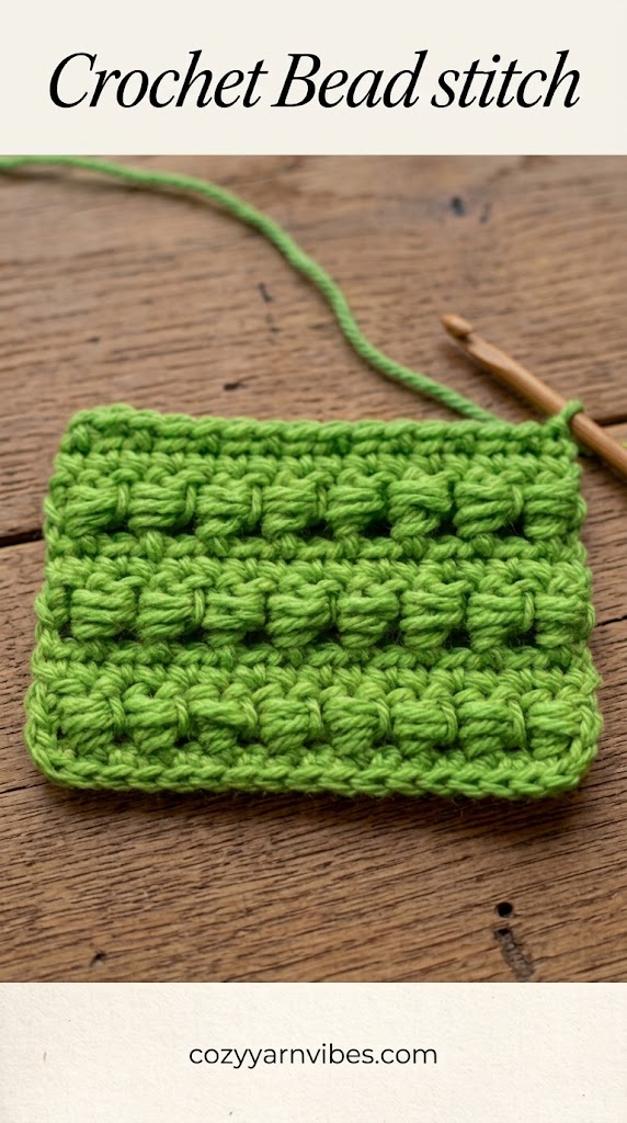crochet bead stitch