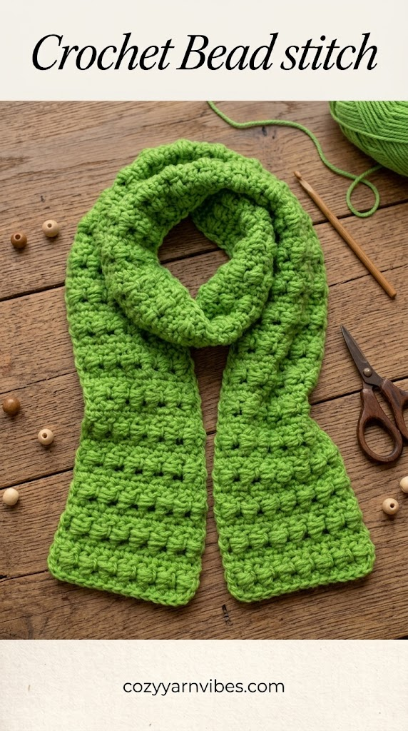 crochet bead stitch