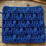 crochet berry stitch