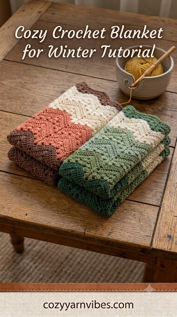Cozy Crochet Blanket for winters