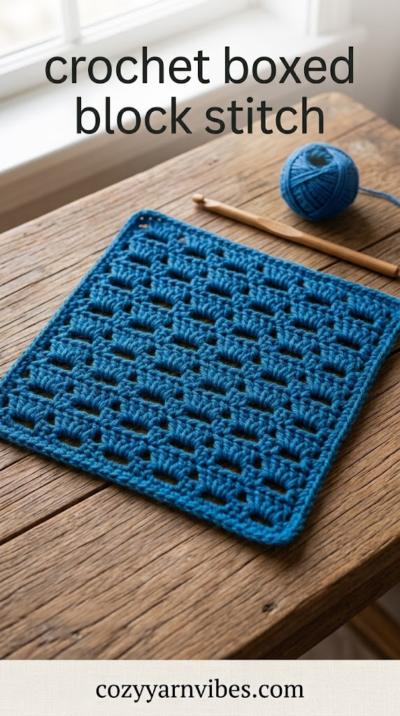 crochet box stitch