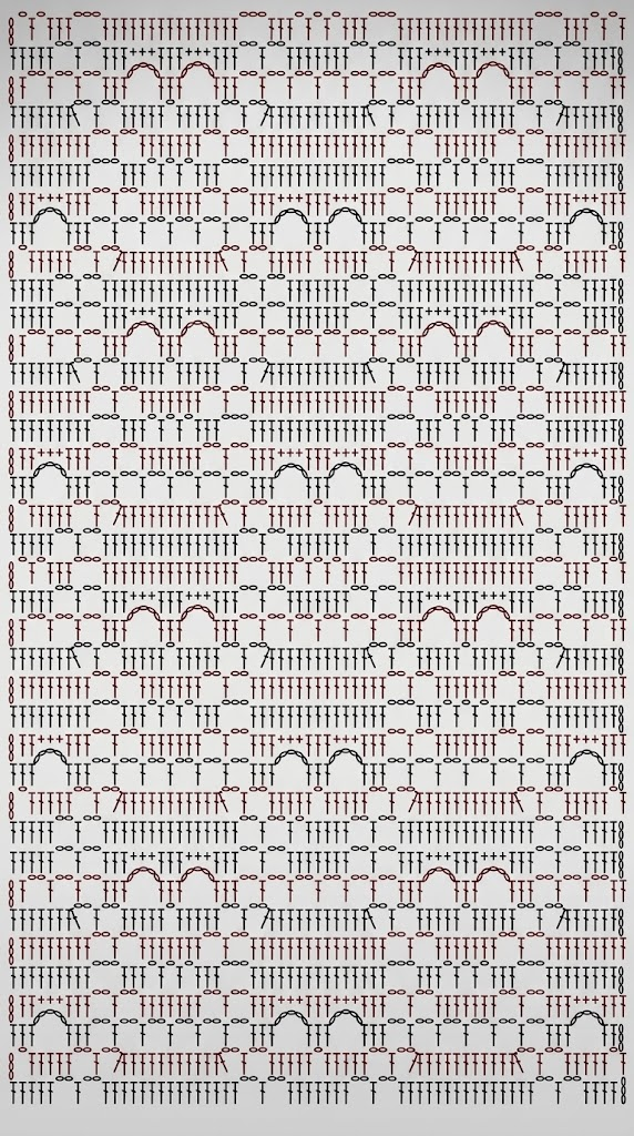 crochet skull sweater pattern chart