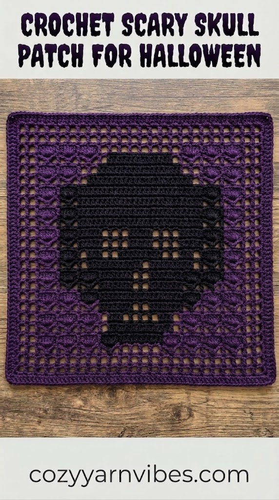 crochet skull 