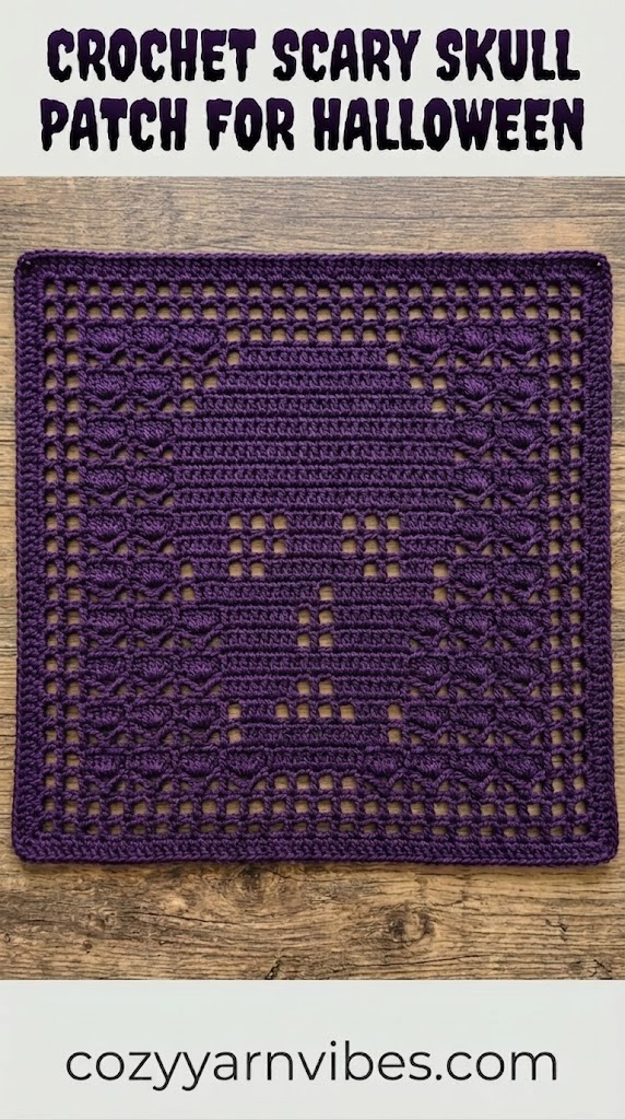 crochet skull pattern tutorial