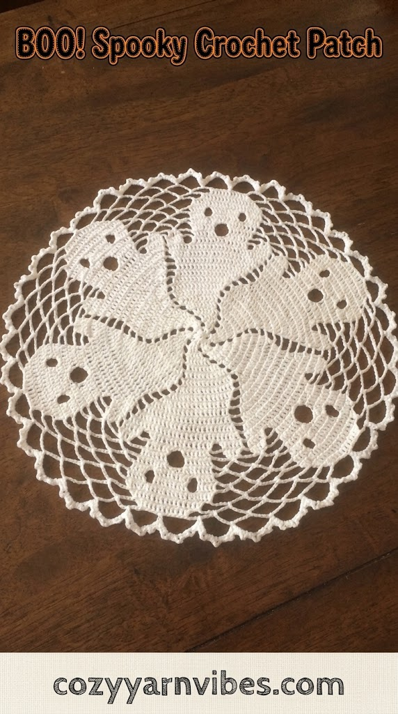 crochet spooky patch
