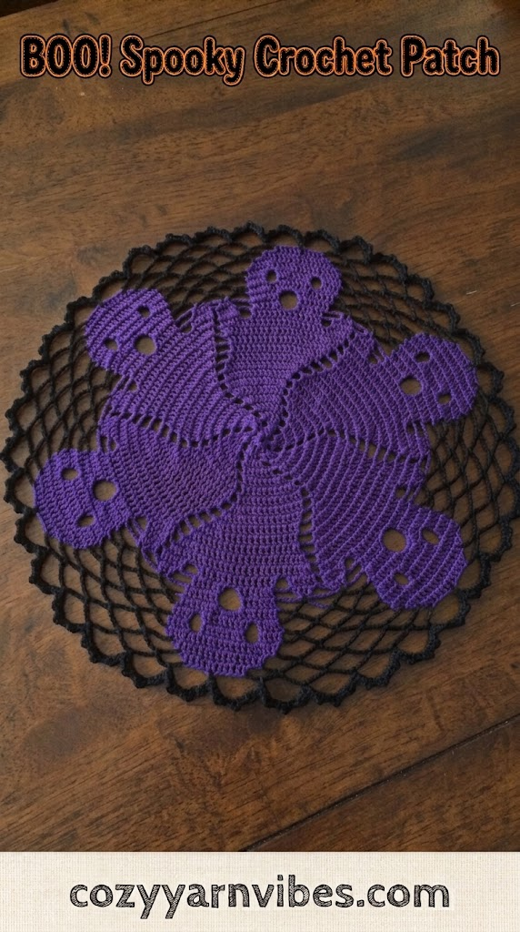 crochet spooky patch