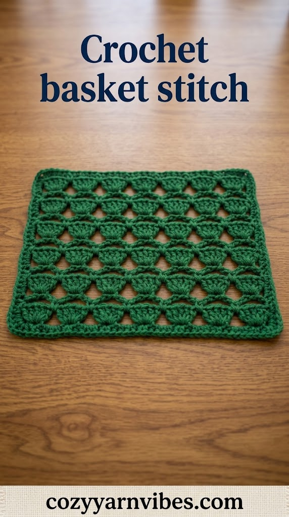 crochet basket stitch