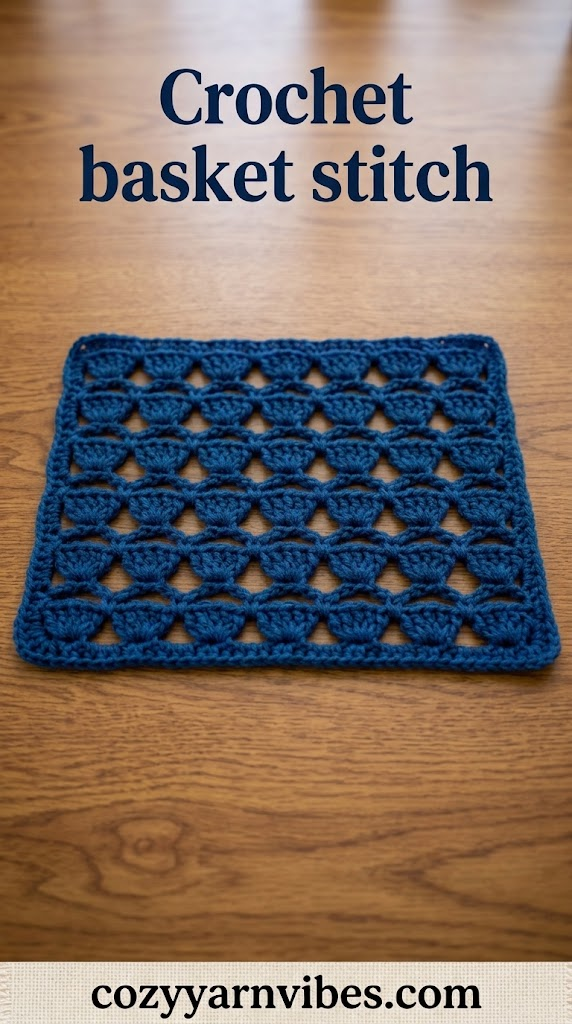 crochet basket stitch