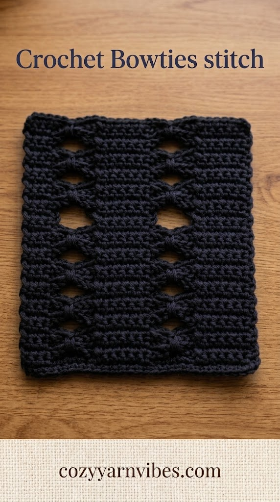 crochet bowties stitch