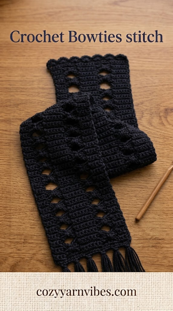 crochet bowties stitch