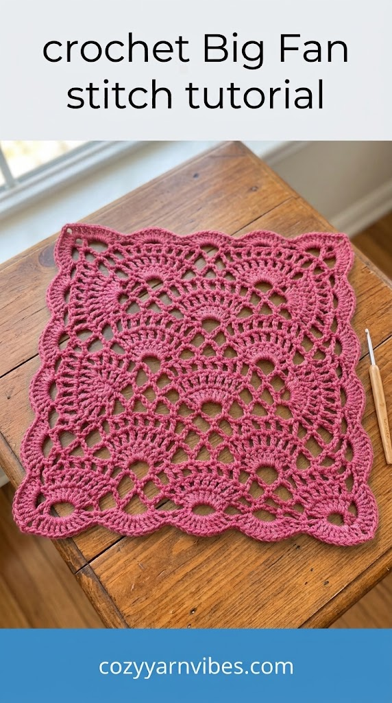 big fan stitch tutorial