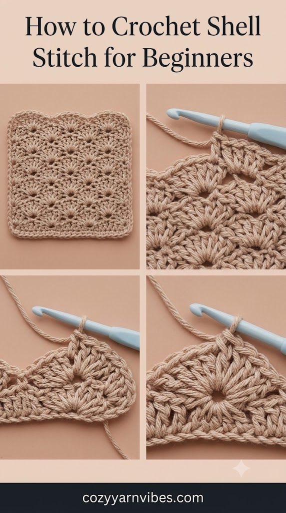 shell stitch tutorial