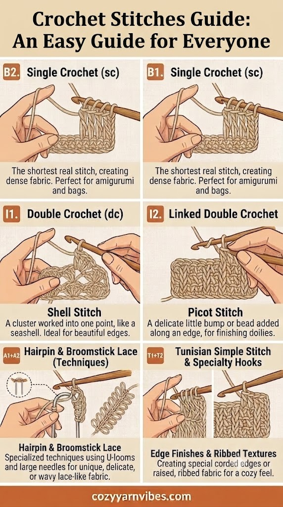 Crochet Stitches Guide