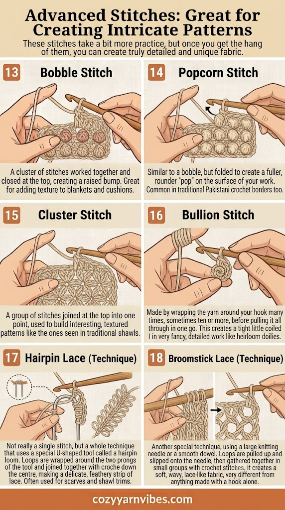 Advanced Stitches Guide