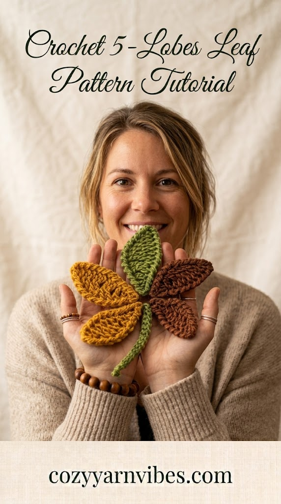 crochet leaf pattern