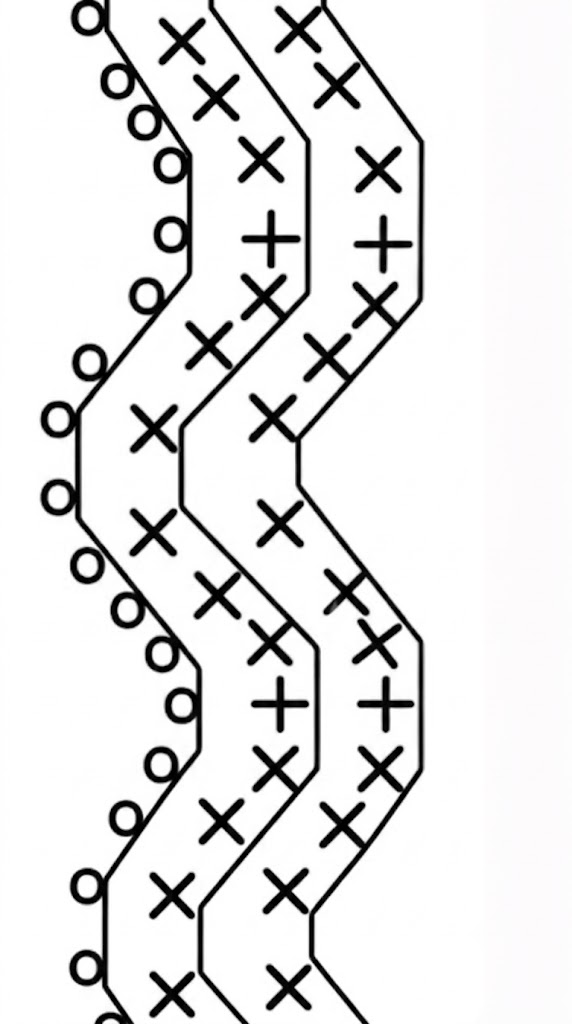 Button band crochet pattern