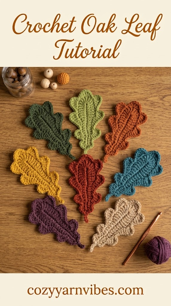 Crochet Oak Leaf