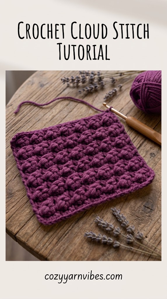 cloud crochet stitch