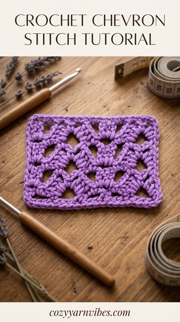 crochet chevron stitch