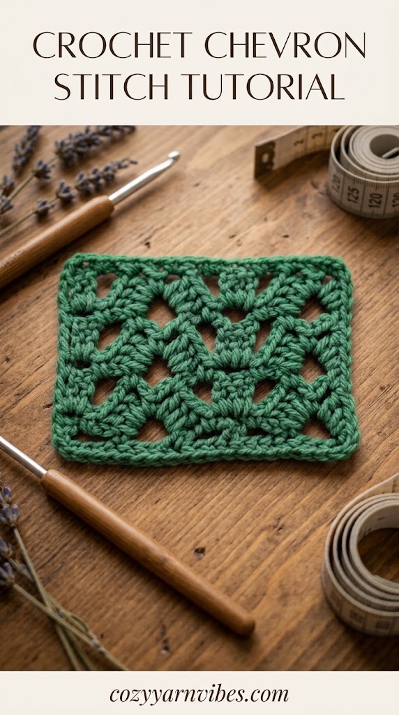 crochet chevron stitch