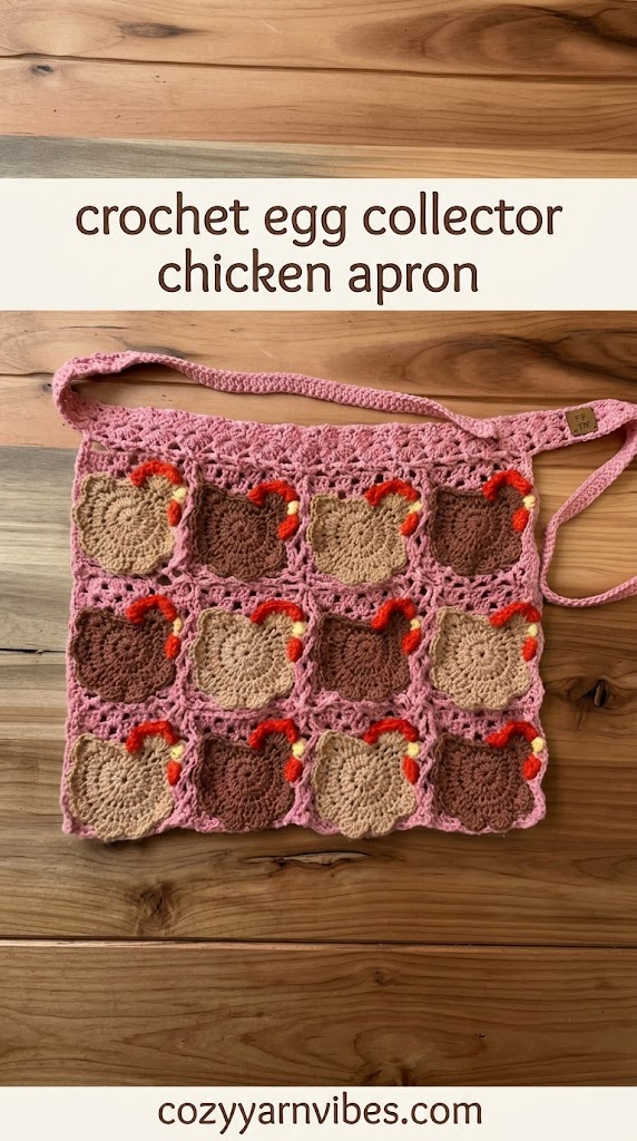 chicken egg collector apron