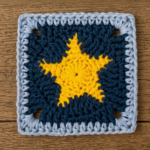 Crochet Star Granny Square