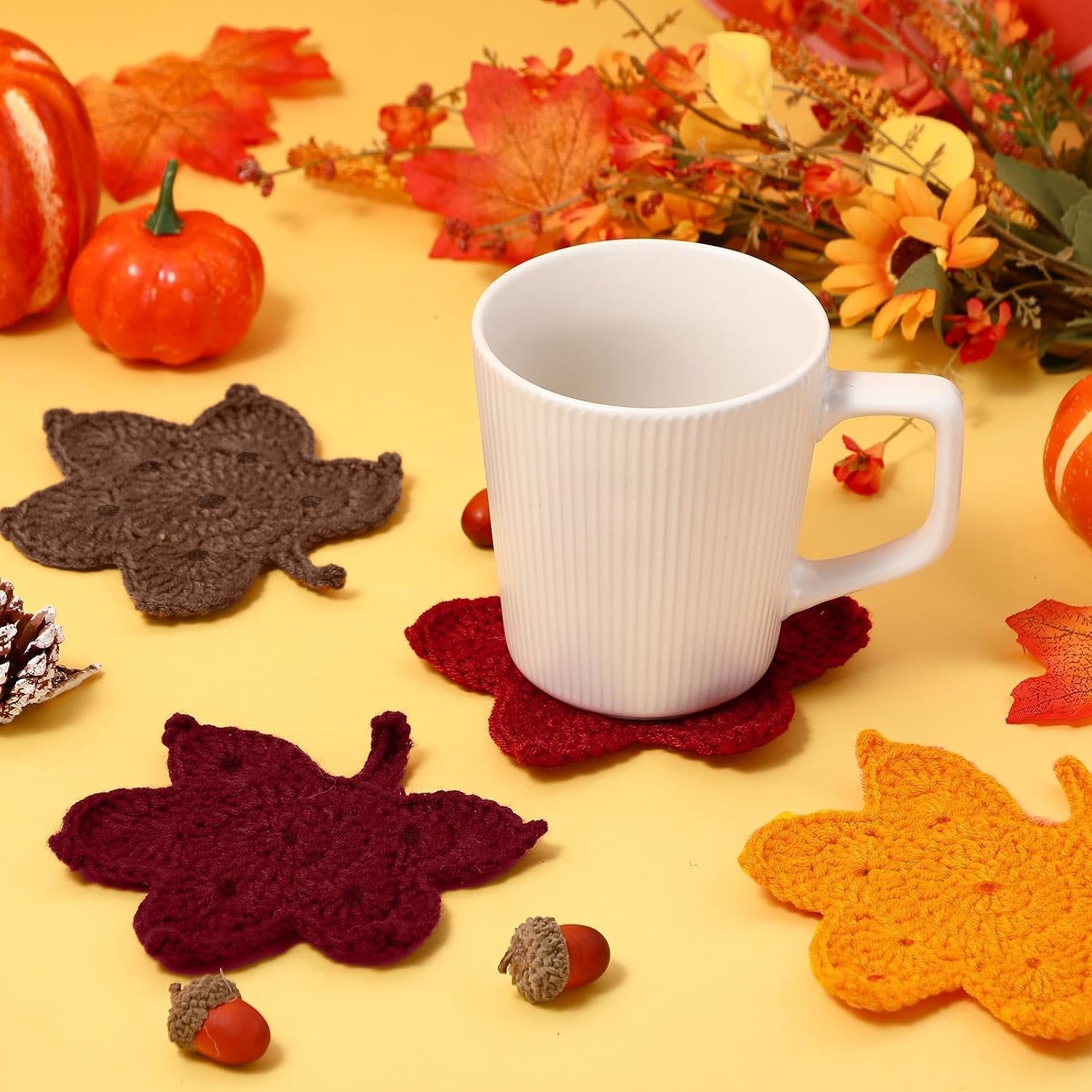 Breling handmade crochet coasters
